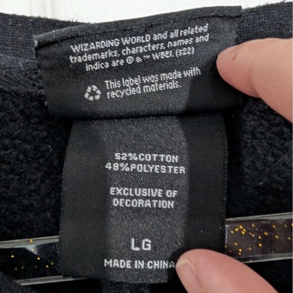 Wizarding World of Harry Potter Sweatshirt Adult Size Large Expecto Patronum - Picture 4 of 9